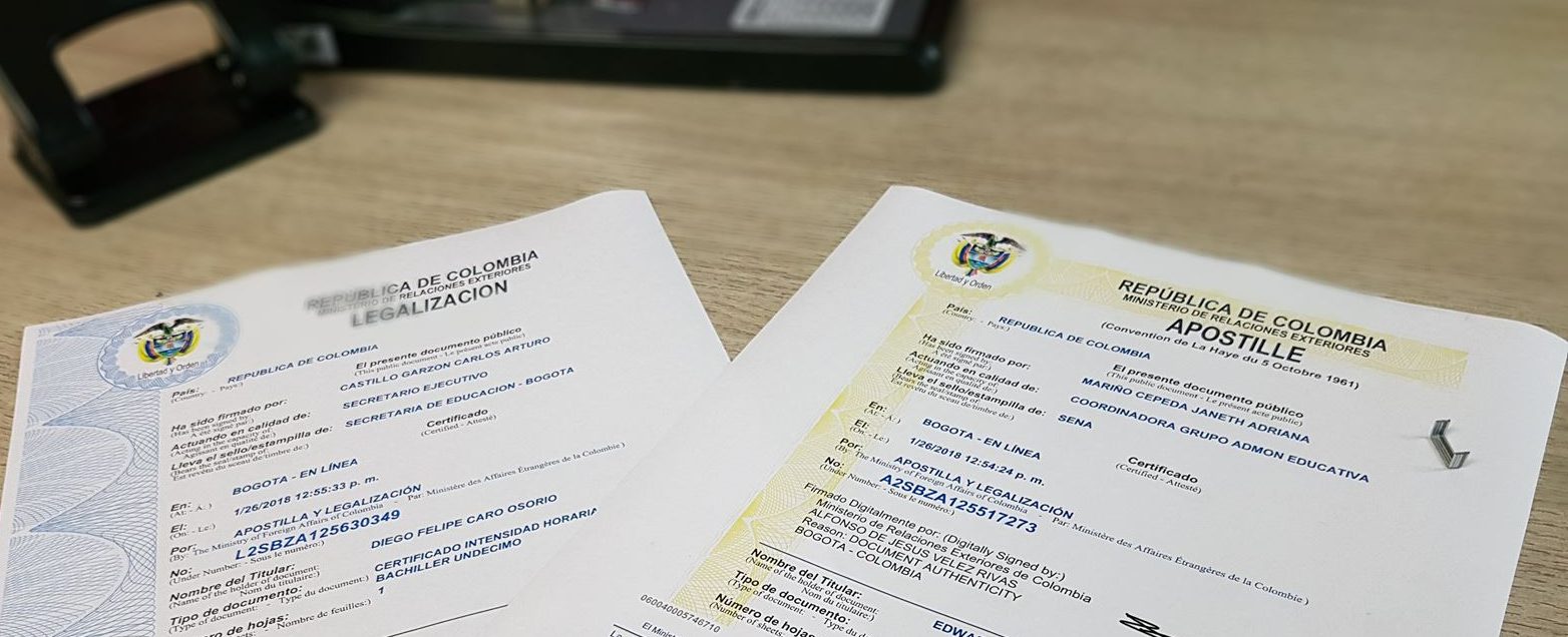 Apostilla de documentos